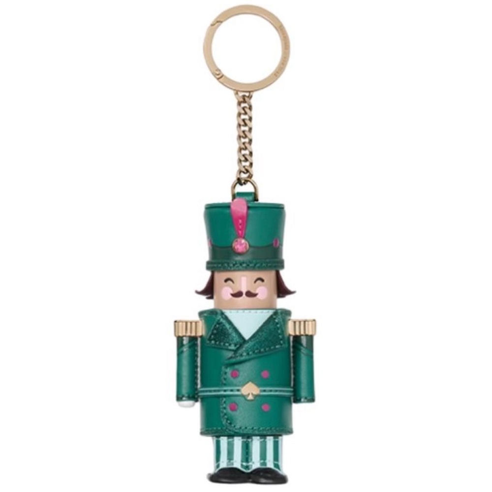 Kate spade Green Nutcracker Keychain